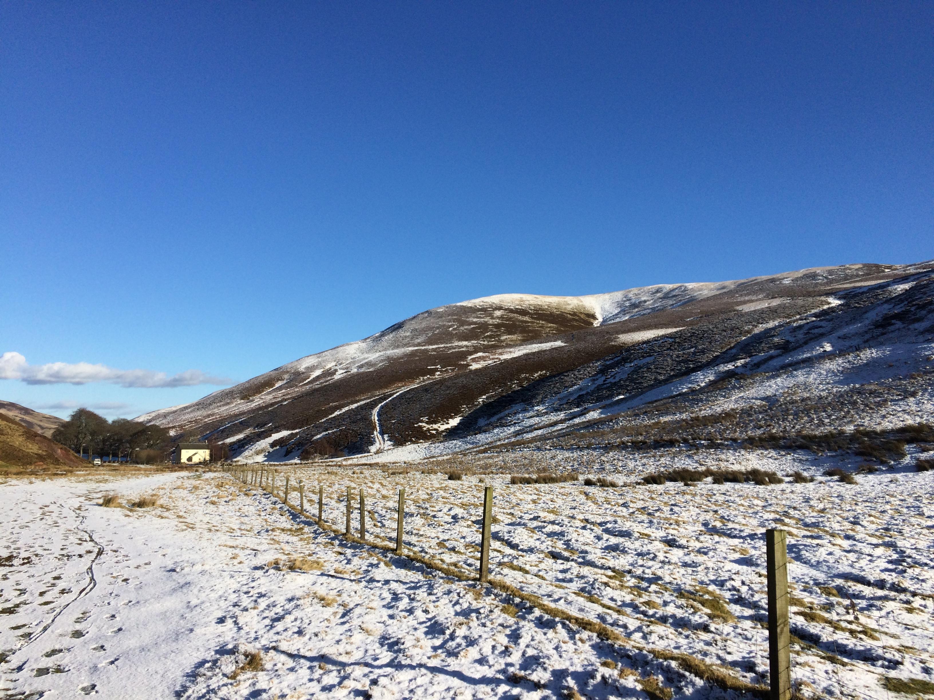 Snowy pentlands